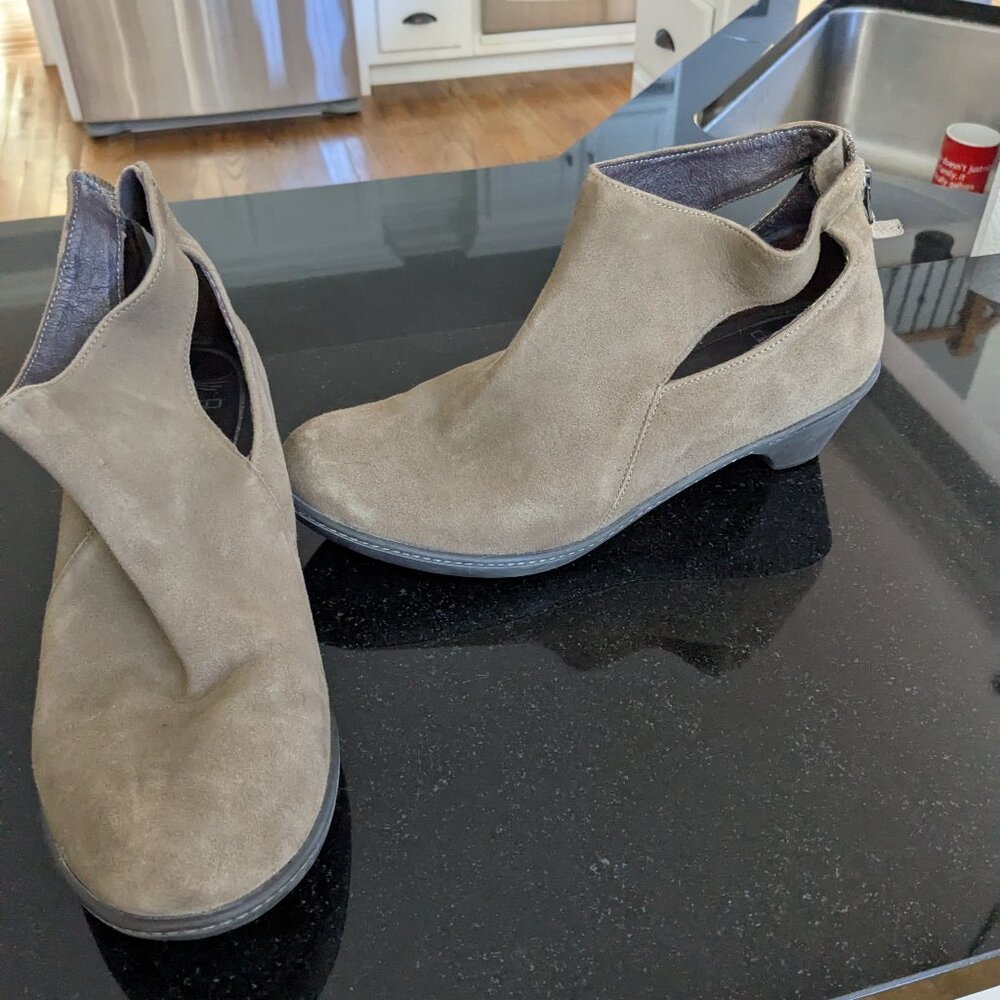 Dansko Tan Ankle Boots
